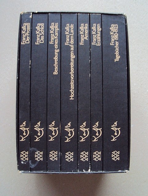 Kafka Franz, Werke in 7 Bänden“ – Bücher gebraucht